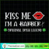 Kiss Me I'm A Barber Origina SVG Cut File for Cricut 2 Barbers Patrick Day Graphics 24301325 copy