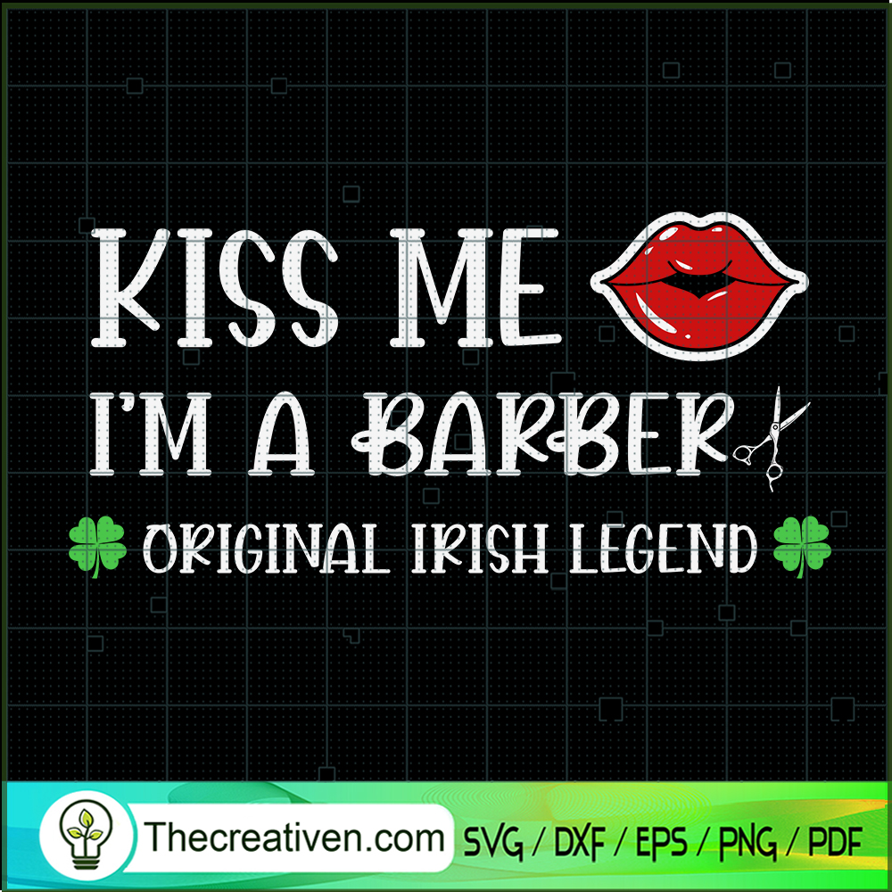 Kiss Me I'm A Barber Origina SVG Cut File for Cricut 1 Kiss Me I'm A Barber Origina SVG Cut File for Cricut
