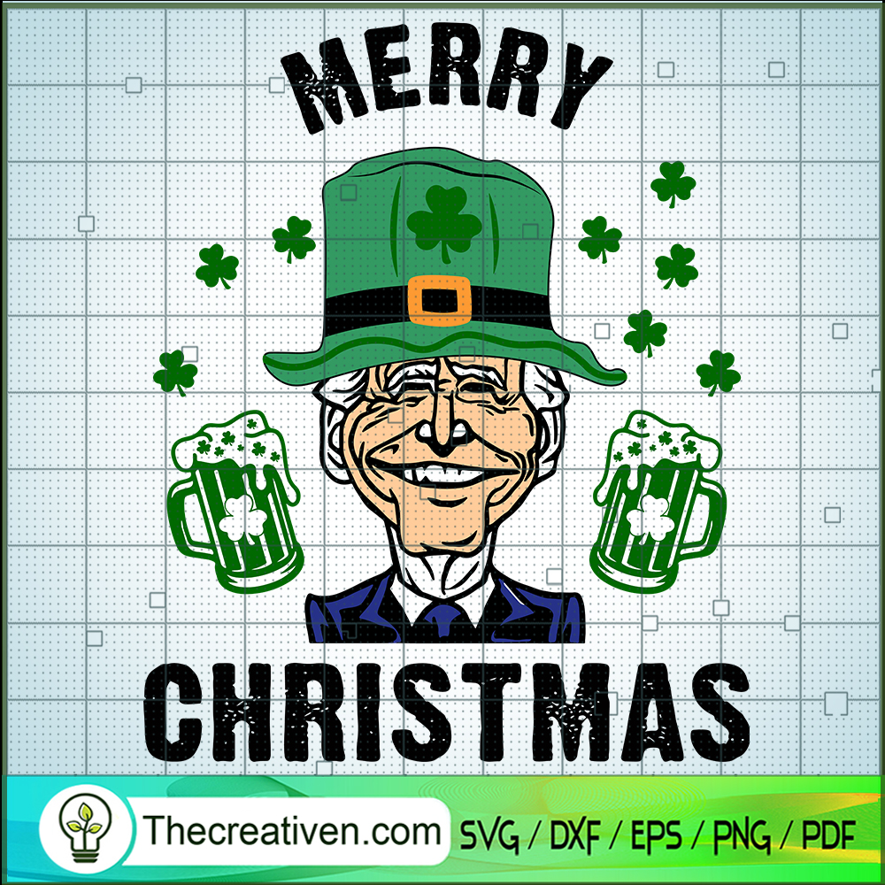 Biden Merry Christmas SVG Cut File for Cricut & Silhouette 1 Biden Merry Christmas SVG Cut File for Cricut & Silhouette