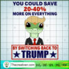 You Could Save 20-40% More O SVG Cut File for Cricut 3 Trump Gecko copy