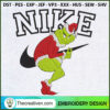 Nike Grinch Christmas Stolen Embroidery Design