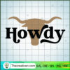 Howdy SVG, Cow Skull SVG, Cowboy SVG