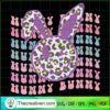 Hunny Bunny Smiley SVG, Leopard Bunny SVG, Happy Easter Day SVG 2 Hunny Bunny Smiley copy
