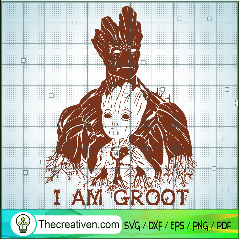 I Am Groot SVG, Groot Hero SVG, Marvel SVG 1 I Am Groot SVG, Groot Hero SVG, Marvel SVG