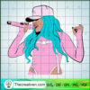 Karol G SVG, Pink Girl La Bichota SVG, Singer SVG 3 Karol G Karol Micro Pink Girl La Bichota copy