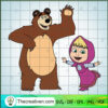 Masha And The Bear SVG, Russian Cartoon SVG, Kids SVG 2 Masha and the Bear copy