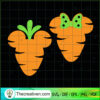 Mouse Head Easter Carrots SVG Cut File for Cricut & Silhouette
