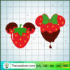 Mouse Head Easter Strawberry SVG Cut File for Cricut & Silhouette 3 Mouse Head Strawberry copy