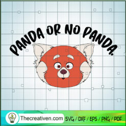 Panda Or No Panda SVG, Turning Red SVG, Panda Mei Lee SVG