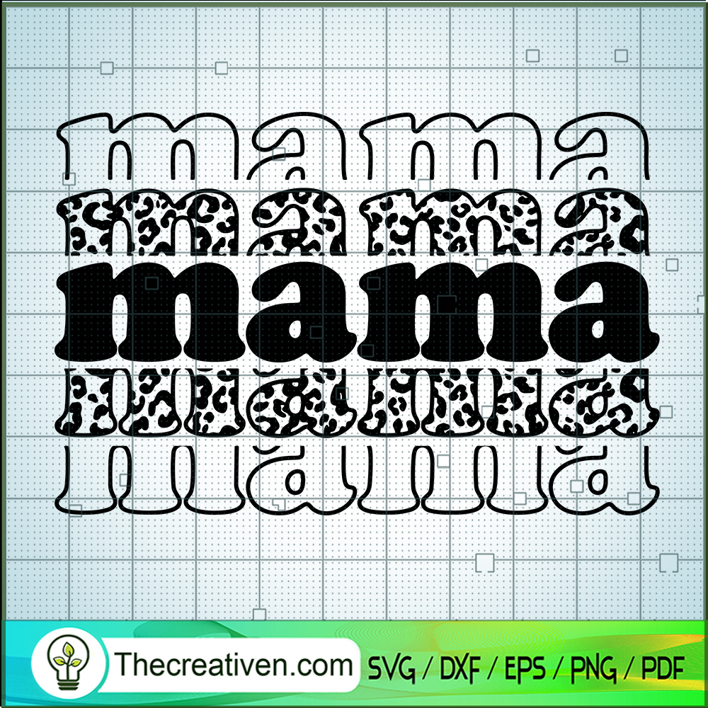 Retro Mama SVG, Mom SVG, Mother SVG 1 Retro Mama SVG, Mom SVG, Mother SVG