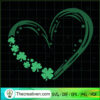 Shamrock Heart SVG, St.Patrick's Day SVG, Clover Heart SVG