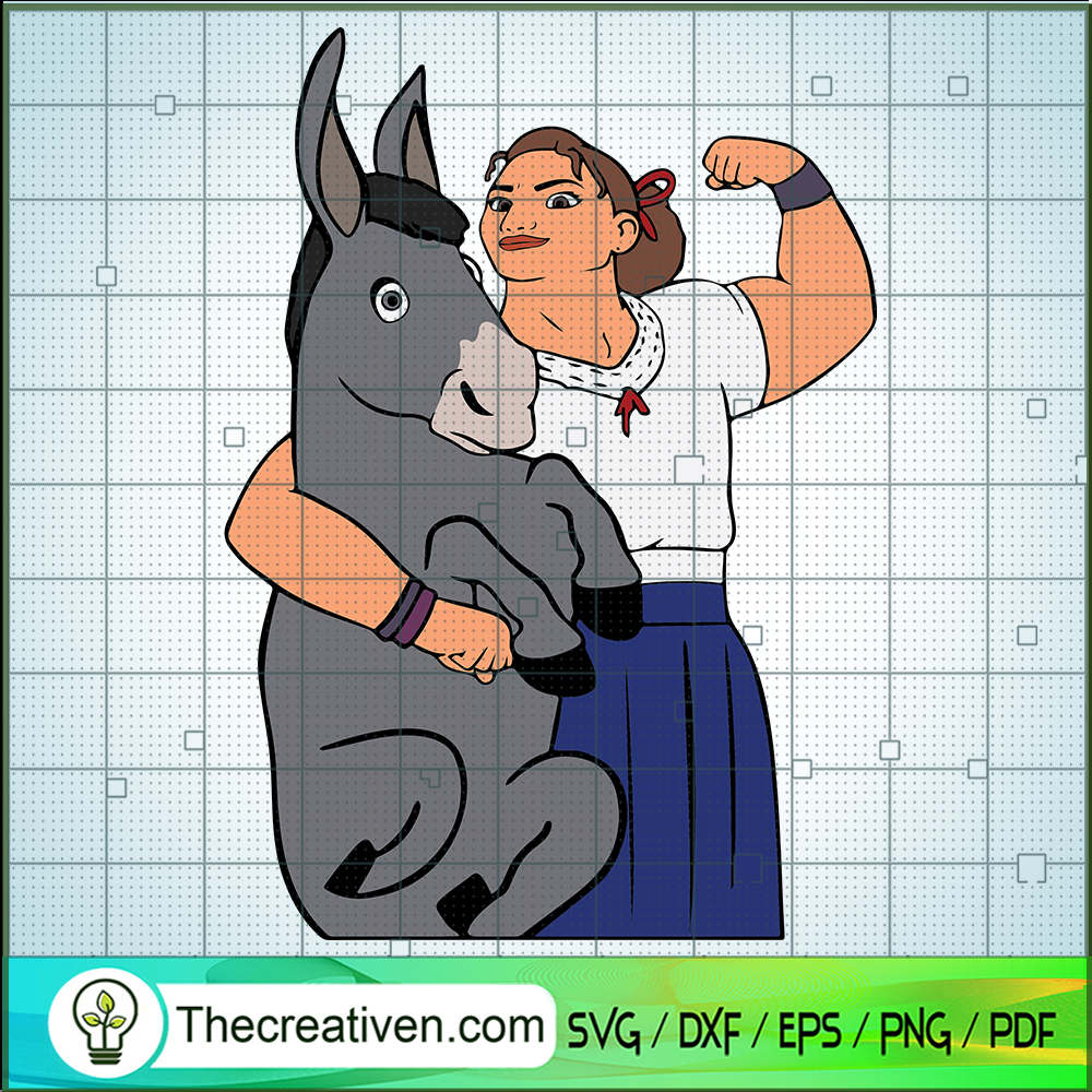 Encanto Luisa And Donkey SVG, Disney Cartoon SVG, Encanto SVG 1 Encanto Luisa And Donkey SVG, Disney Cartoon SVG, Encanto SVG