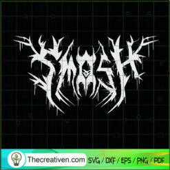 Smosh Metal SVG, Metalhead Musician SVG, Smosh Metal Logo SVG