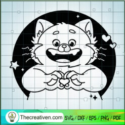 Turning Red SVG, Walt Disney SVG, Panda SVG
