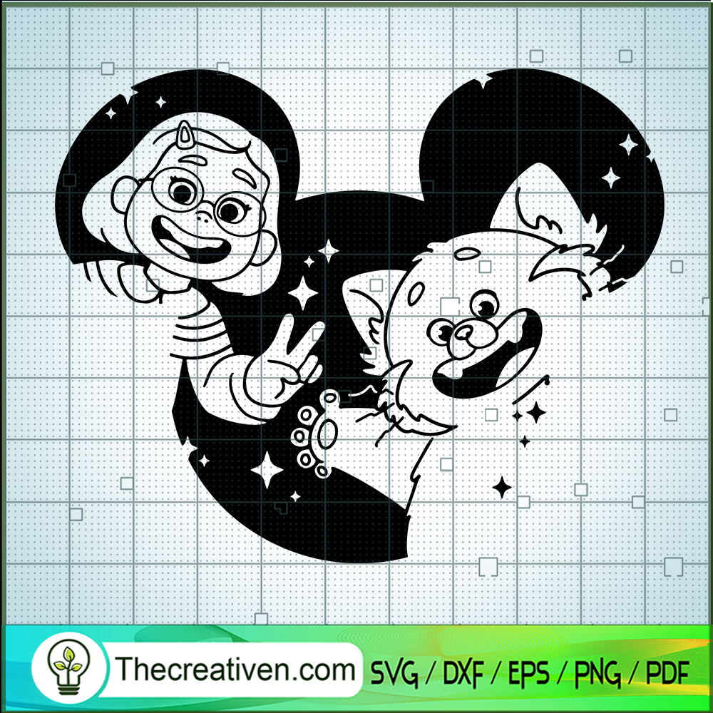 Mickey Ears Turning Red SVG, Turning Red Mei Lee SVG, Walt Disney SVG 1 Mickey Ears Turning Red SVG, Turning Red Mei Lee SVG, Walt Disney SVG