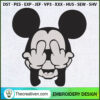 Mickey Mouse Head Embroidery Embroidery Design