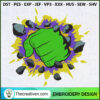 Hulk's Fist Embroidery Designs Embroidery Design – Digital Download