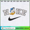 Nike x Donald Duck Head Embr Embroidery Design