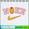 Iron Man Head x Nike Embroid Embroidery Design 3 4 copy 4