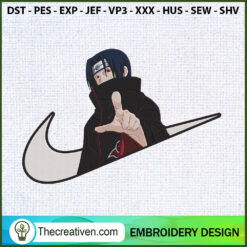 Hey You Itachi Akatsuki x Ni Embroidery Design