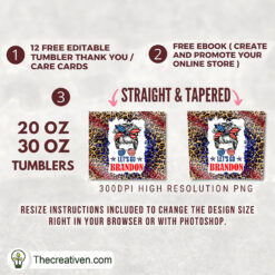Mom Let's Go Brandon Full Tumbler Wrap Tumbler Wrap – Digital Download 3 Mom Let's Go Brandon Full Tumbler Wrap Tumbler Wrap – Digital Download - Image 2