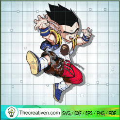 Hypebeast Goku SVG, Bape Goke SVG, Dragon Ball SVG