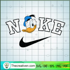 Nike x Donald Duck SVG, Nike Just Do It SVG, Walt Disney SVG
