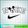 Nike x Mickey Head SVG, Nike x Mickey Mouse SVG, Nike Disney SVG