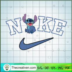 Nike x Stitch SVG, Nike Just Do It SVG, Ohana Stitch SVG