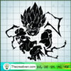 Goku Super Saiyan Attack Art SVG, Goku SVG, Dragon Ball Z SVG 2 Untitled 127 copy