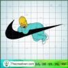 Nike x Grampa Simpson SVG, Nike Logo SVG, Simpson SVG