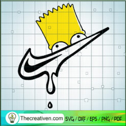 Nike Simpson SVG, Nike Logo SVG, Simpson SVG