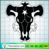 Cow Skull SVG, Dallas Cowboys Cow Skull SVG, Red Bull Skull SVG