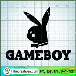 Game Boy SVG, Bunny Playboy SVG, Playboy Logo SVG