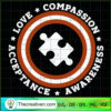 Autism Compassion Puzzle Shield SVG Cut File for Cricut & Silhouette 2 Untitled 1 copy 3