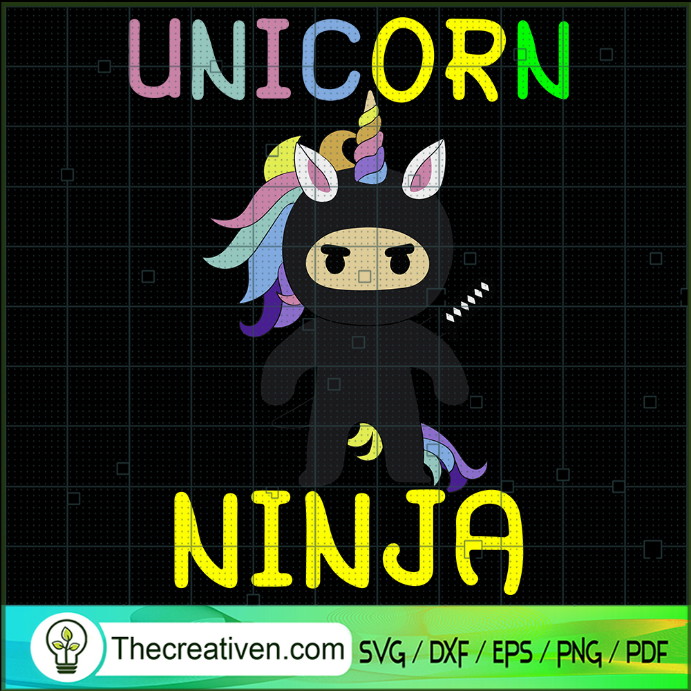 Unicorn Ninja Egg Hunter SVG, Ninja Easter SVG, Unicorn Lover SVG 1 Unicorn Ninja Egg Hunter SVG, Ninja Easter SVG, Unicorn Lover SVG