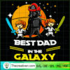 Best Dad In The Galaxy SVG, Star Wars Dad SVG, Father's Day SVG 3 1 8 copy