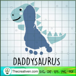 Daddysaurus SVG Cut File for Cricut & Silhouette