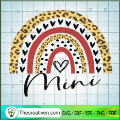 Mimi Rainbow SVG, Rainbow SVG, Happy Mother's Day SVG