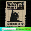 Wanted Dead & Alive Schrodin SVG Cut File for Cricut