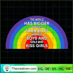 The World Problem Than Boys  SVG Cut File for Cricut