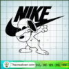 Nike With Snoopy Dabbing SVG, Nike Logo SVG, Snoopy SVG