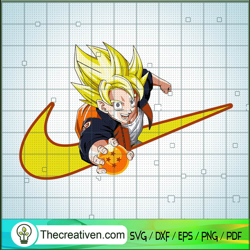 Nike With Goku Take 3 Star Ball SVG, Nike Logo SVG, Goku SVG 1 Nike With Goku Take 3 Star Ball SVG, Nike Logo SVG, Goku SVG