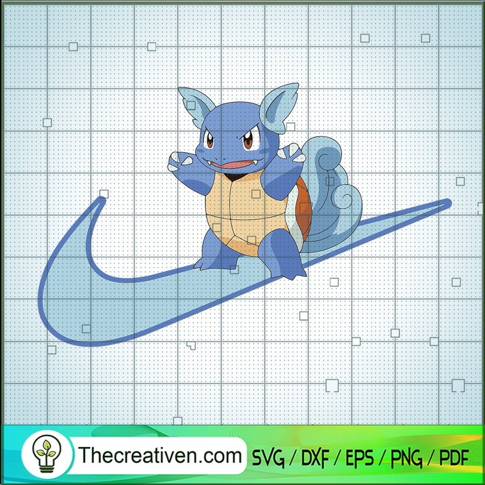 Nike x Wartortle SVG, Nike Logo SVG, Nike x Pokemon SVG 1 Nike x Wartortle SVG, Nike Logo SVG, Nike x Pokemon SVG