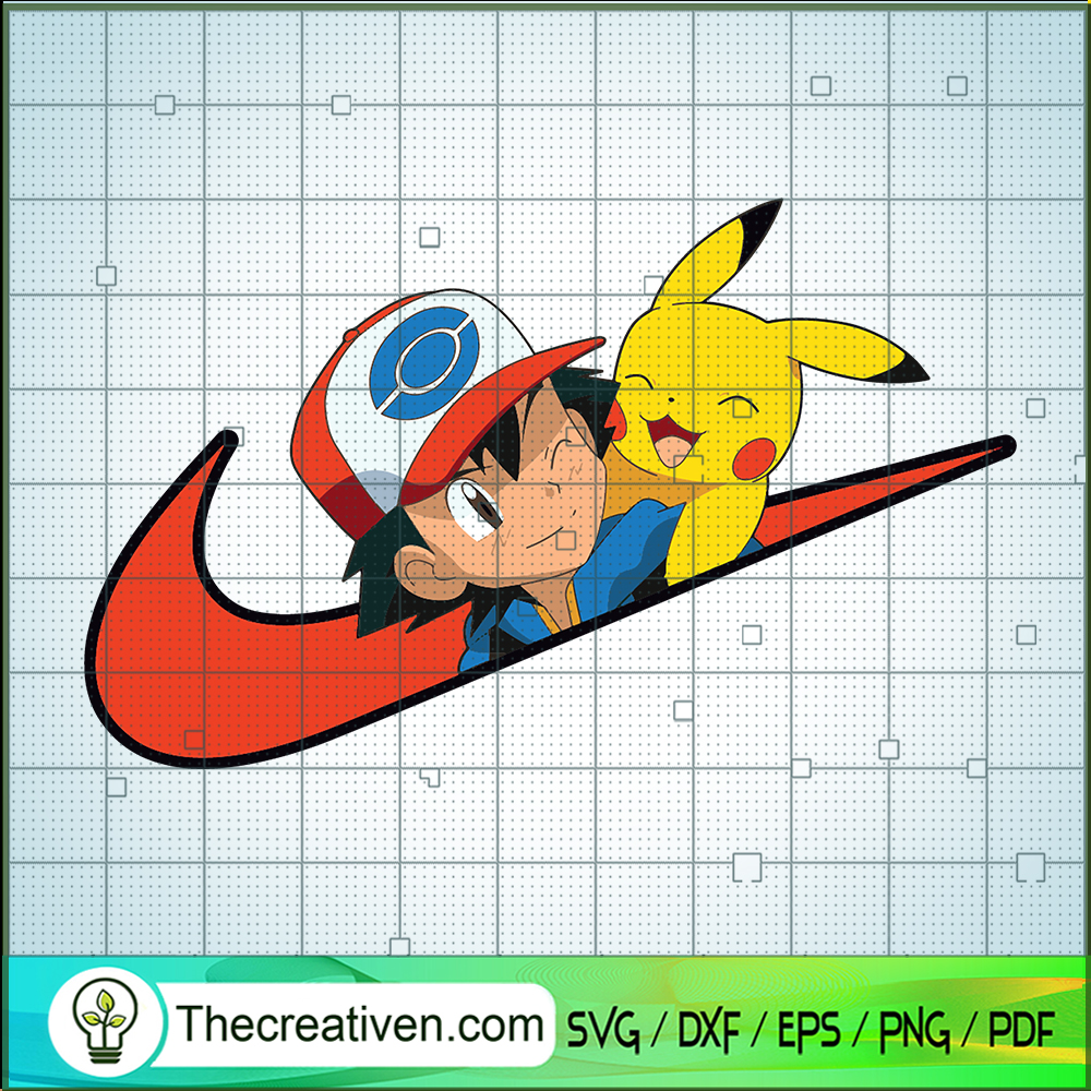 Nike x Satoshi And Pikachu SVG, Nike Pokemon SVG, Nike Logo SVG 1 Nike x Satoshi And Pikachu SVG, Nike Pokemon SVG, Nike Logo SVG