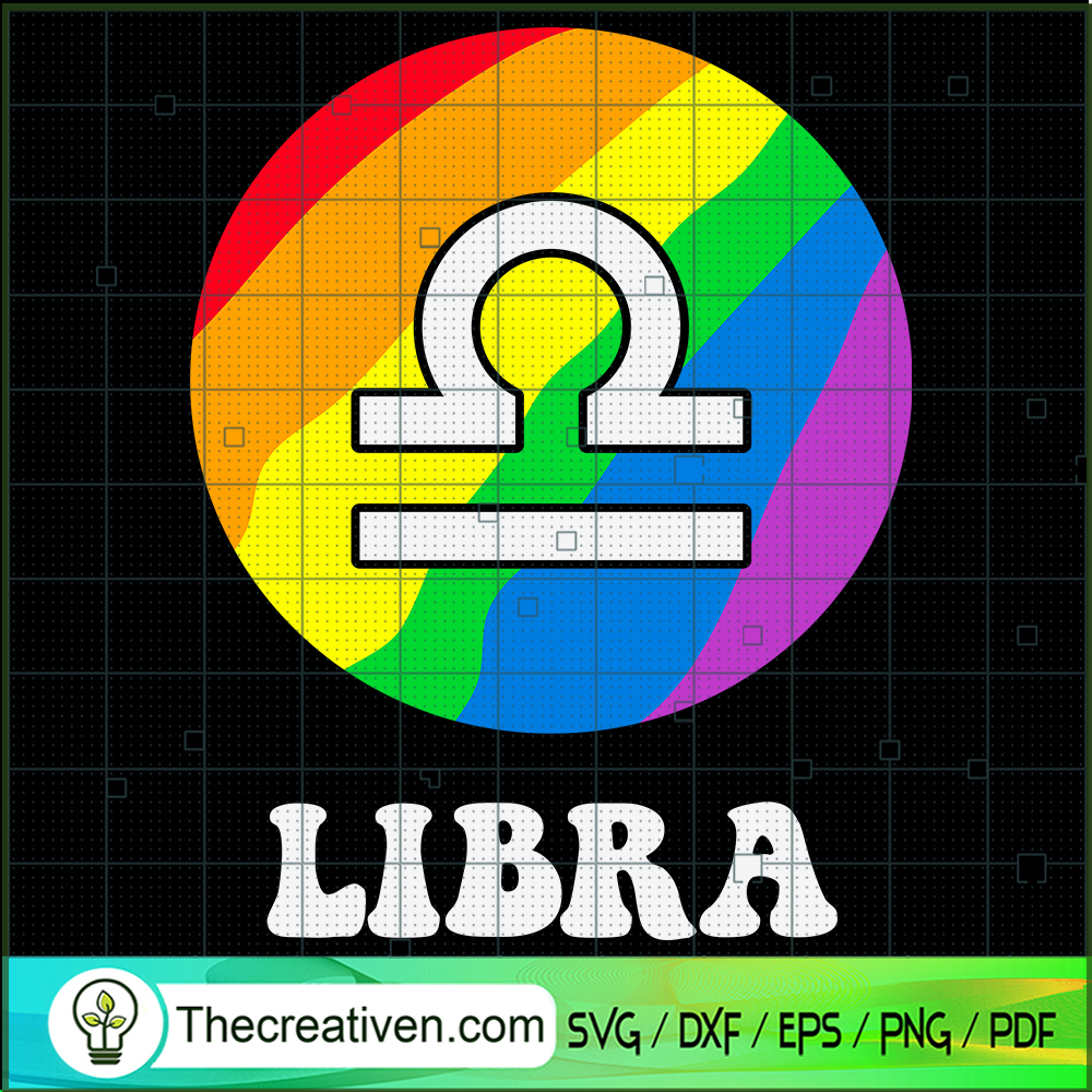 Libra LGBT SVG, LGBT Zodiac SVG, Gay Pride SVG 1 Libra LGBT SVG, LGBT Zodiac SVG, Gay Pride SVG