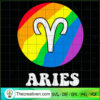 Aries LGBT SVG, LGBT Zodiac SVG, Gay Pride SVG
