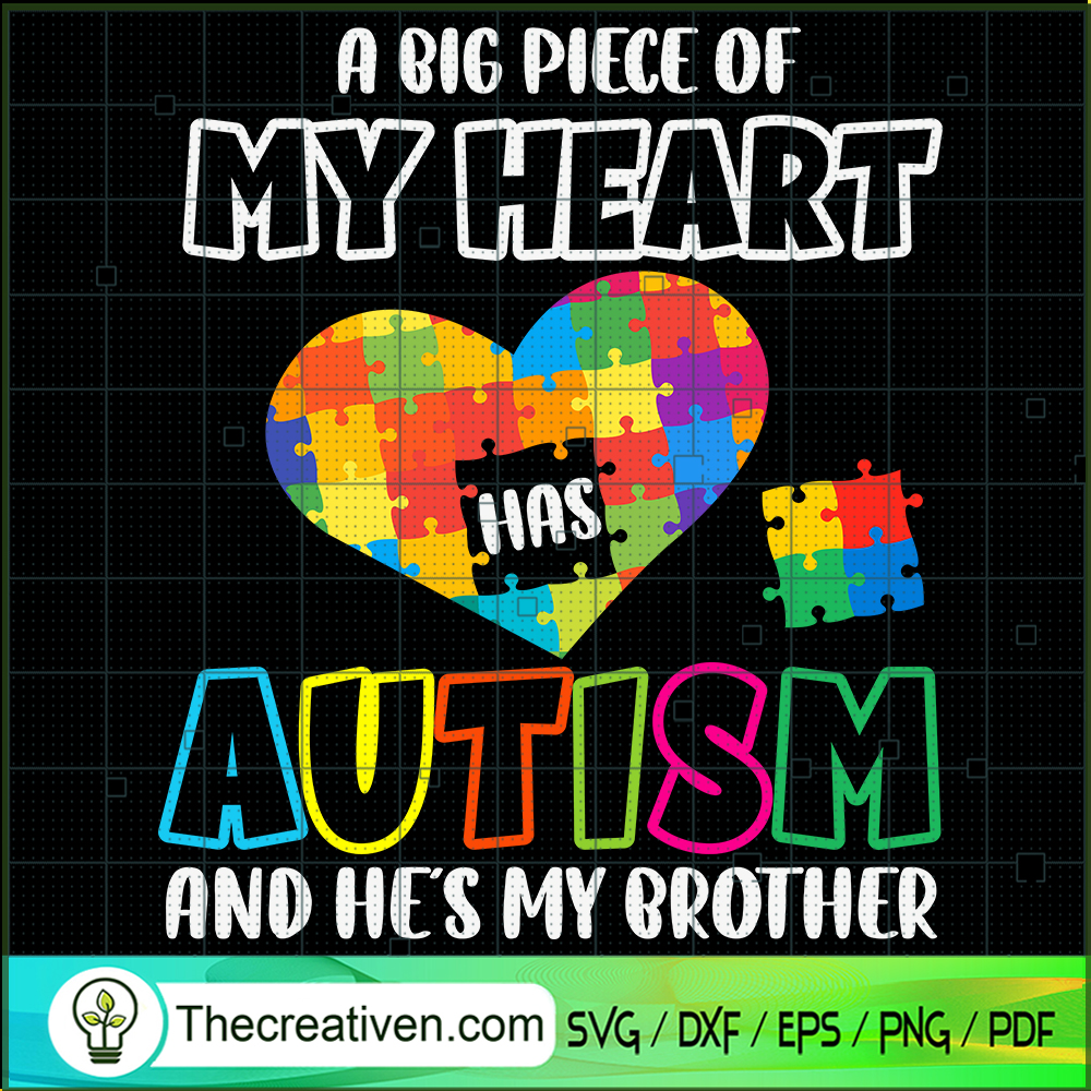 A Big Piece Of My Heart Has SVG Cut File for Cricut 1 A Big Piece Of My Heart Has SVG Cut File for Cricut