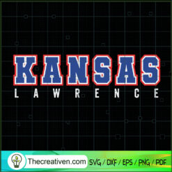 Kansas Lawrence SVG Cut File for Cricut & Silhouette
