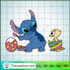 Easter Day Bunny Stitch SVG, Funny Stitch SVG, Happy Easter Day SVG